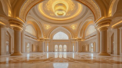 Obraz premium Opulent Architectural Interior