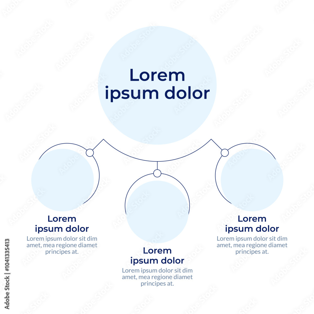 Poster education related circular diagram infographic. learning concepts. information structure. data visua