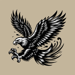 eagle tattoo design