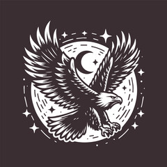 eagle tattoo design