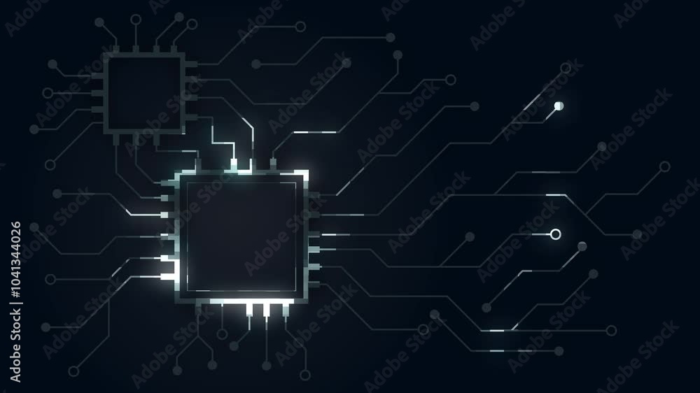 Aufkleber feature digital data streams, cyber elements, and futuristic technology motifs.