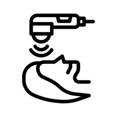 28 ultherapy line icon illustration vector graphic