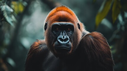 Obraz premium Majestic Gorilla Portrait