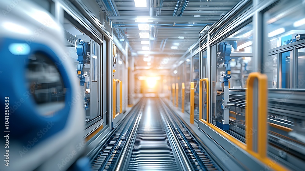 Aufkleber innovative manufacturing technology exploring the future of automated production lines and robotics 