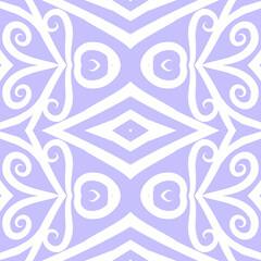 SIMPLE ART seamless batik dayak square pattern background design