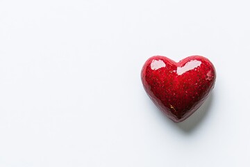 Obraz premium Minimalist Valentine wallpaper with copy space