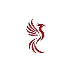 Obraz premium Phoenix bird logo