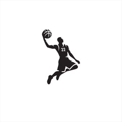 Basketball SVG, Basketball PNG, Sport SVG, Basketball player Silhouette, Basketball player Logo, Playing Basketball, Basketball Art Print