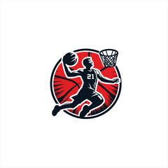 Basketball SVG, Basketball PNG, Sport SVG, Basketball player Silhouette, Basketball player Logo, Playing Basketball, Basketball Art Print