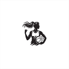 Basketball SVG, Basketball PNG, Sport SVG, Basketball player Silhouette, Basketball player Logo, Playing Basketball, Basketball Art Print