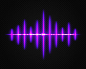 Radiant purple glowing light with sparkling particles and beams. Glittering particles, magic energy, festive highlights, abstract reflection, glowing waves, Christmas space background.