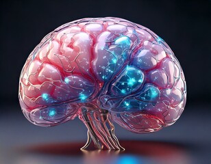 3d rendered illustration of human brain