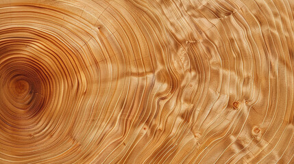 Obraz premium Wood grain texture background with natural knots and rings, providing a warm and organic feel for design projects.