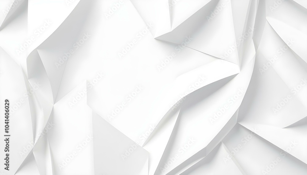 Poster grey white abstract background modern design copy space for your text. minimal geometric white light