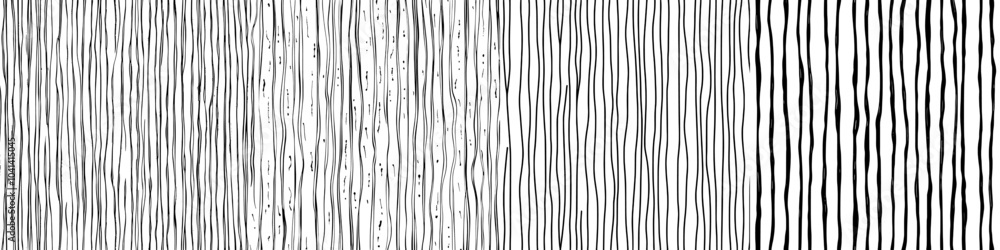 Sticker A seamless pattern of hand-drawn vertical lines, for backgrounds, textures, wallpapers, banners, labels, or products