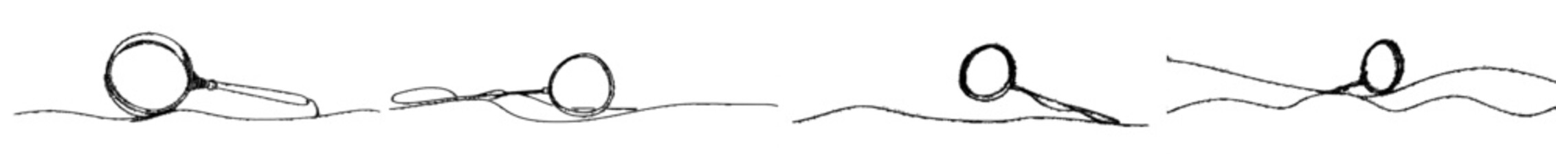 The concept of Business Analysis in a continuous one-line drawing. It is suitable for logos, emblems, web banners and presentations.