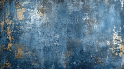 Obraz premium Abstract rustic blue texture with a dirty finish reflecting contemporary design trends