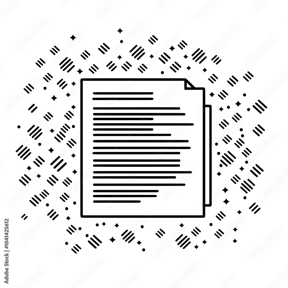 Poster solid modern design in a trendy style file transfer icon