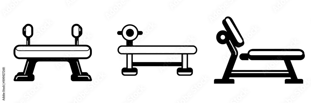 Poster solid modern design for pec decks in trendy styles
