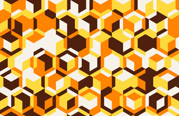 Abstract geometric vector with sharp shapes and mosaic texture. Perfect for posters, backgrounds, or textile prints. Minimal and trendy, ideal for modern design projects.