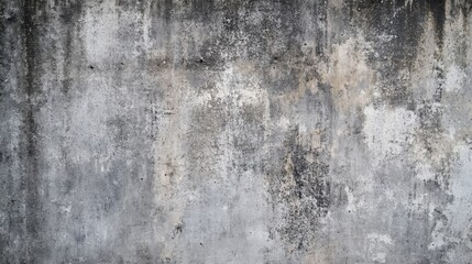 Obraz premium Grunge concrete wall texture with an aged dirty appearance featuring grey tones Ideal for vintage style backgrounds and abstract designs