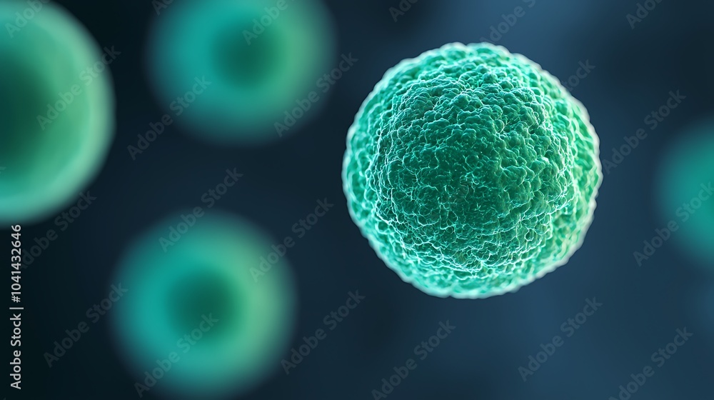 Poster microscopic exploration of cellular structures unveiling the intricate world of organisms at the nan