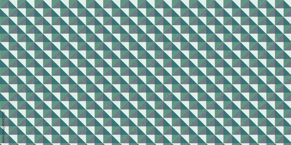 Poster Colorful seamless pattern Wide checker grid background. Abstract background with squares. Seamless geometric pattern with shapes. Abstract geometric triangle background wallpaper.