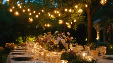 Rustic Garden Wedding
