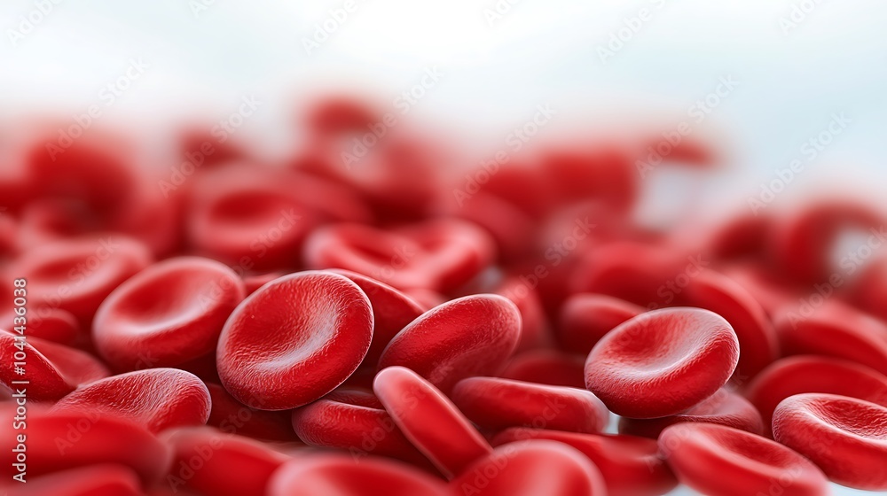 Poster exploring the intricate world of red blood cells their structure function and importance in human he