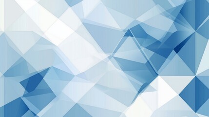 Exploring the Beauty of Abstract Geometric Patterns in Blue