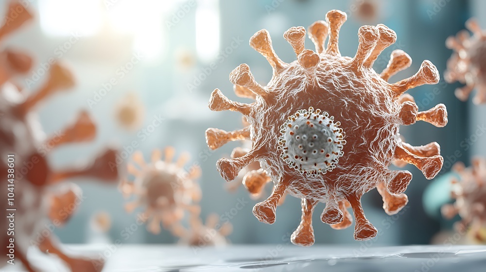 Poster an in-depth exploration of the structure and impact of viruses on human health and ecosystems