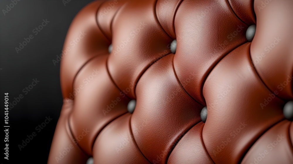 Poster soft rich and tactile 3d leather texture in a deep warm brown hue this pattern can be used for a var