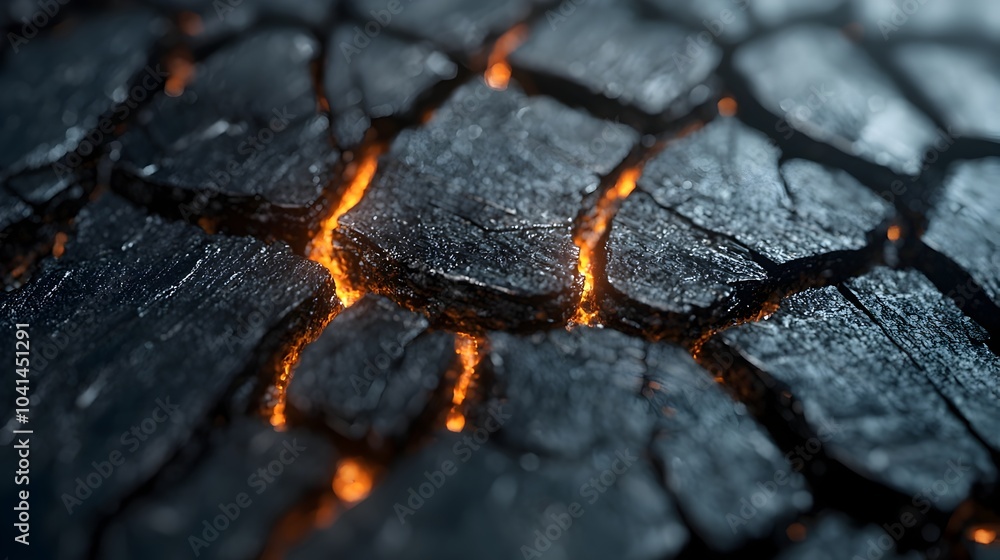 Poster detailed 3d rendering of an organic natural bark texture with deep grooves layers and rustic imperfe