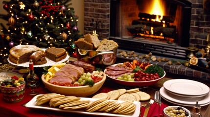 Fototapeta premium christmas decoration