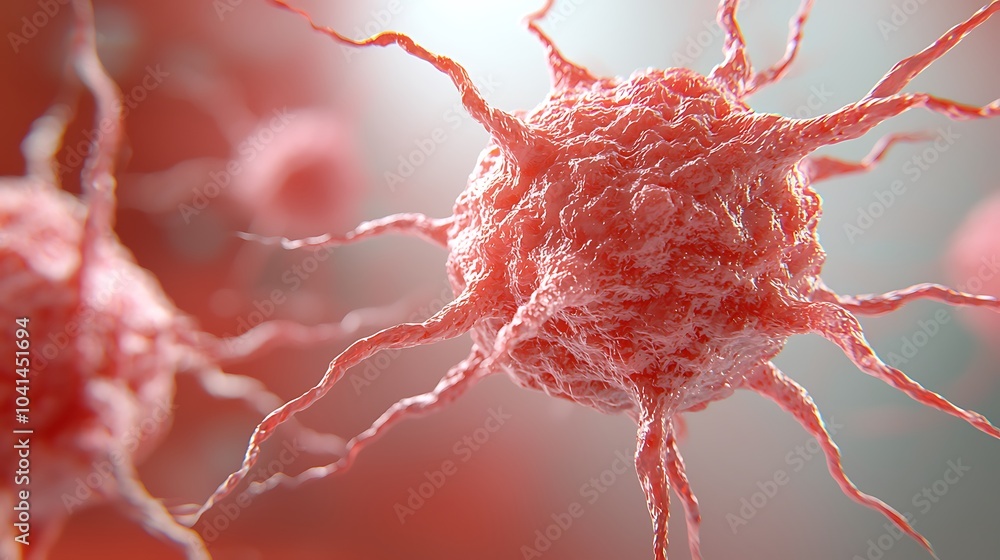 Aufkleber exploring the intricate world of cancer cells understanding their structure and function in human he