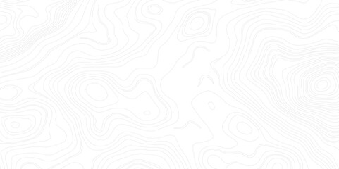 Abstract Topographic Contour Line Pattern in Black and White, The concept of a conditional geography scheme and the terrain path.