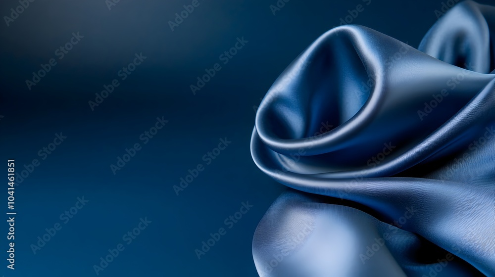 Aufkleber opulent 3d velvet texture in a deep rich sapphire hue featuring a plush luxurious surface with capti