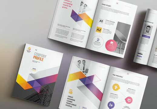 Company Profile Brochure Layout