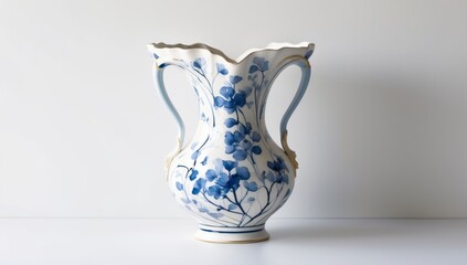 vase on a white background