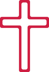 Obraz premium red cross