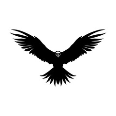 Obraz premium Silhouette of a Condor vector, Condor illustration