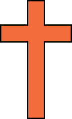 Obraz premium red cross