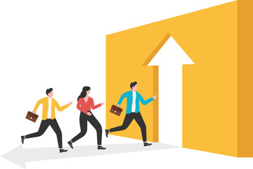 Opportunities for success or development, finding new exits, discovering new opportunities,
