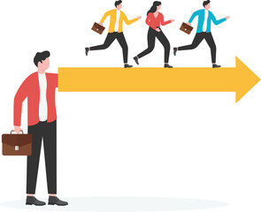 Support or help to solve problem, manager mentorship or coaching to help team success, leadership to guide employee to achieve goal concept,

