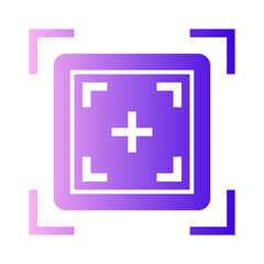 Obraz premium focus icon