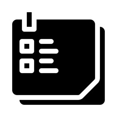 Document glyph icon