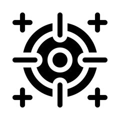 Target glyph icon