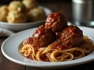 meatballs with spaghetti