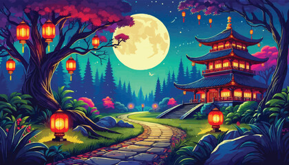 Japanese landscape 