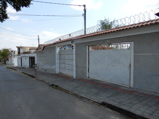Fototapeta premium Facade of houses in Brazil 
